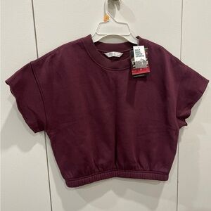 DSG Women's Burgundy Crop Top